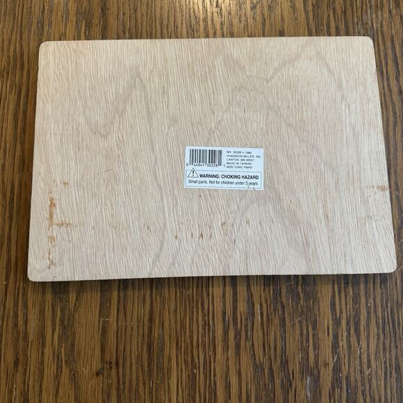 VTG Chadwick Miller 2 Wooden Puzzles Counting Alphabet Learning Non Toxic Paint - Picture 8 of 10